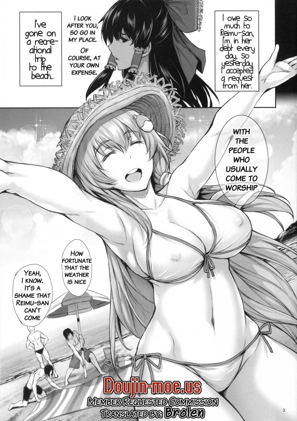 Hentai Manga Comic-Sanae-shiki Miko no Oshigoto 2-Read-3